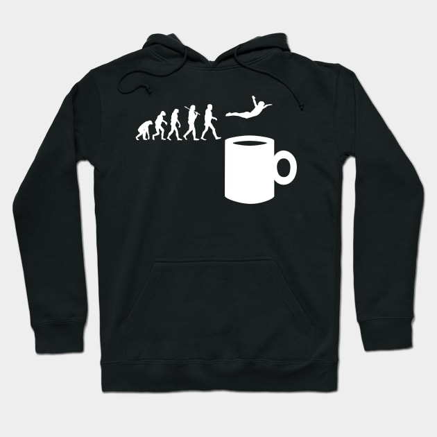 Evolution of Man and Coffee Hoodie by Stacks